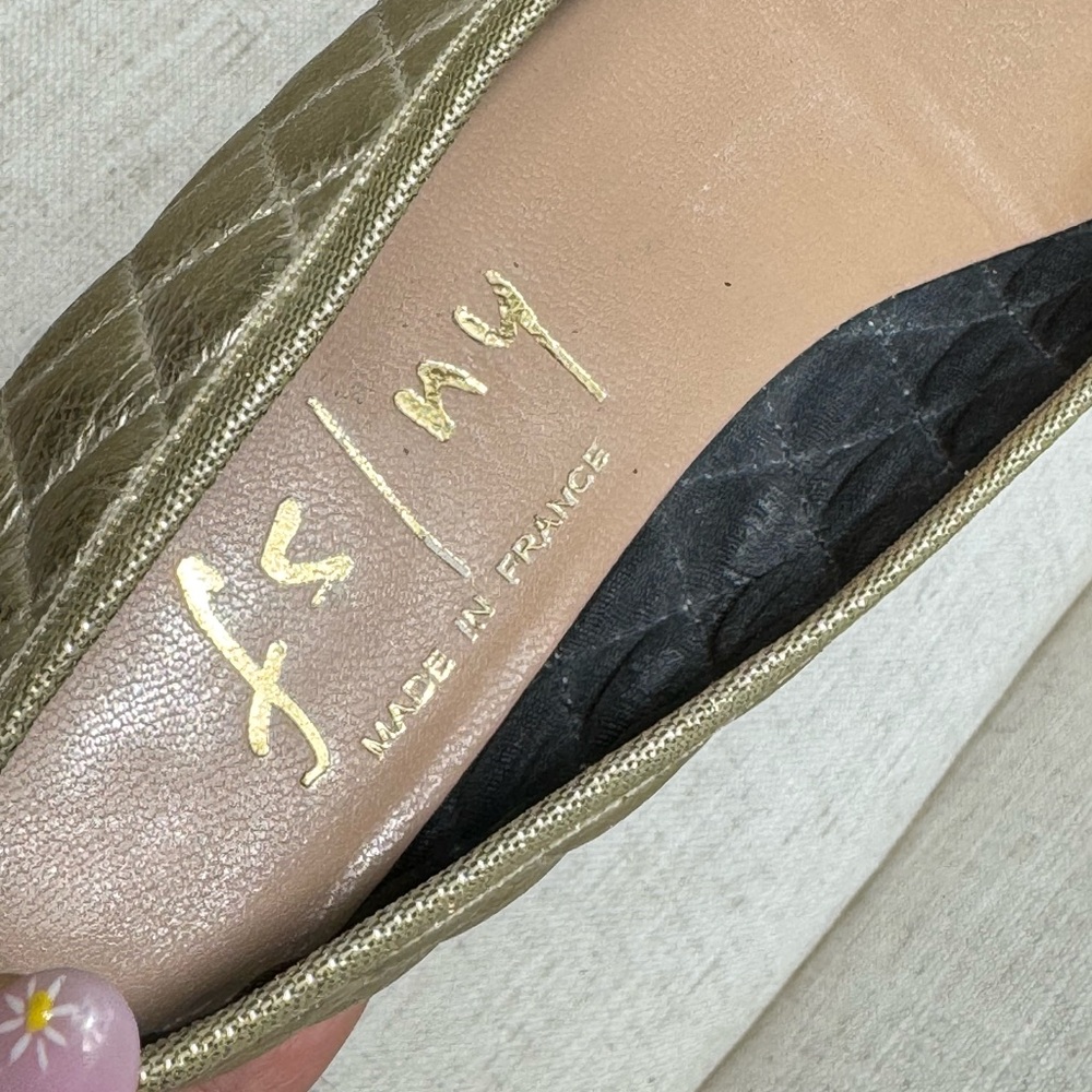 FS/NY French Sole New York ballet flats with bow details. Size 38 - Picture 4 of 7
